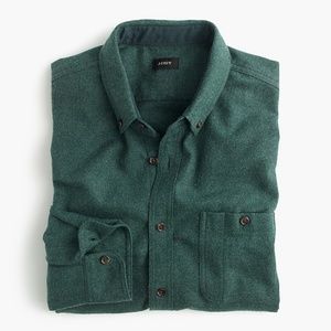 J. Crew cotton-wool elbow patch shirt